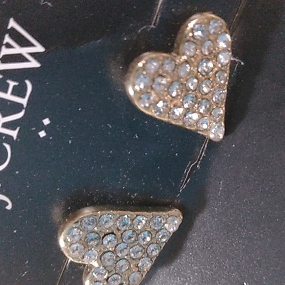 J. CREW RINESTONE  pierced earings - Picture 2 of 5